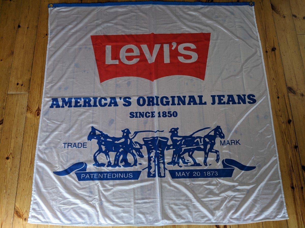 リーバイス バナー banner 中古品 広告看板 2枚組 2026年最新Yahoo 