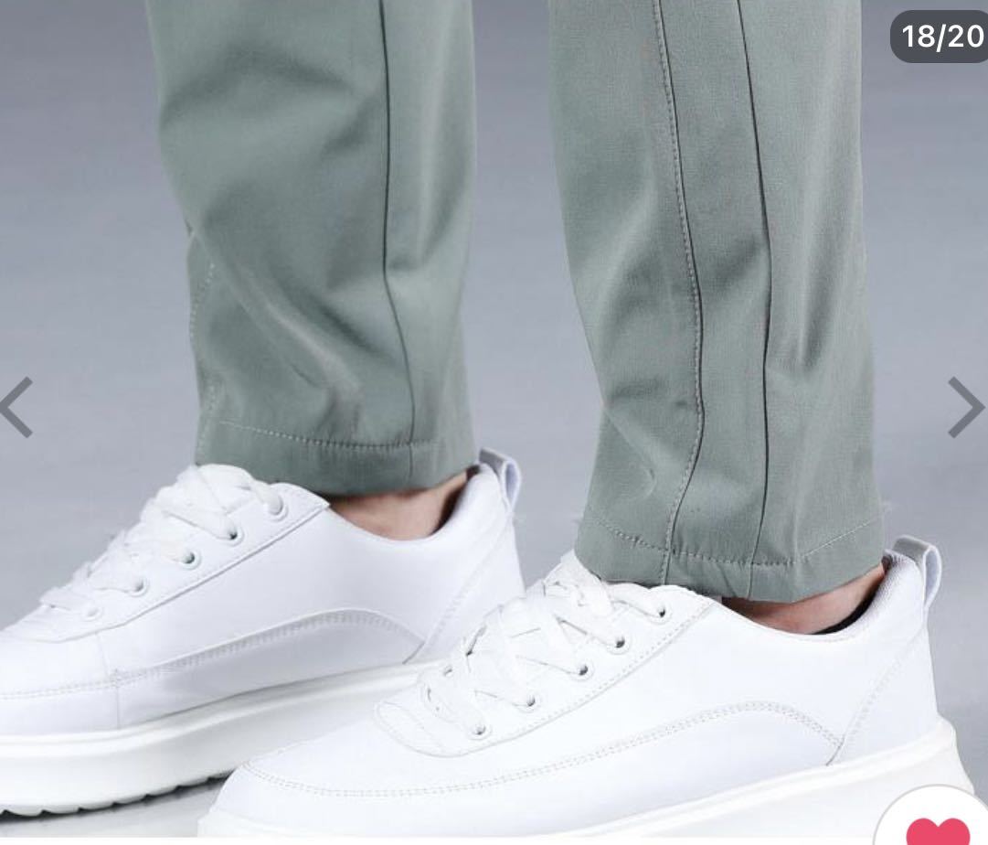 メンズ　スラックス　ゴルフパンツ　ウエスト32_10