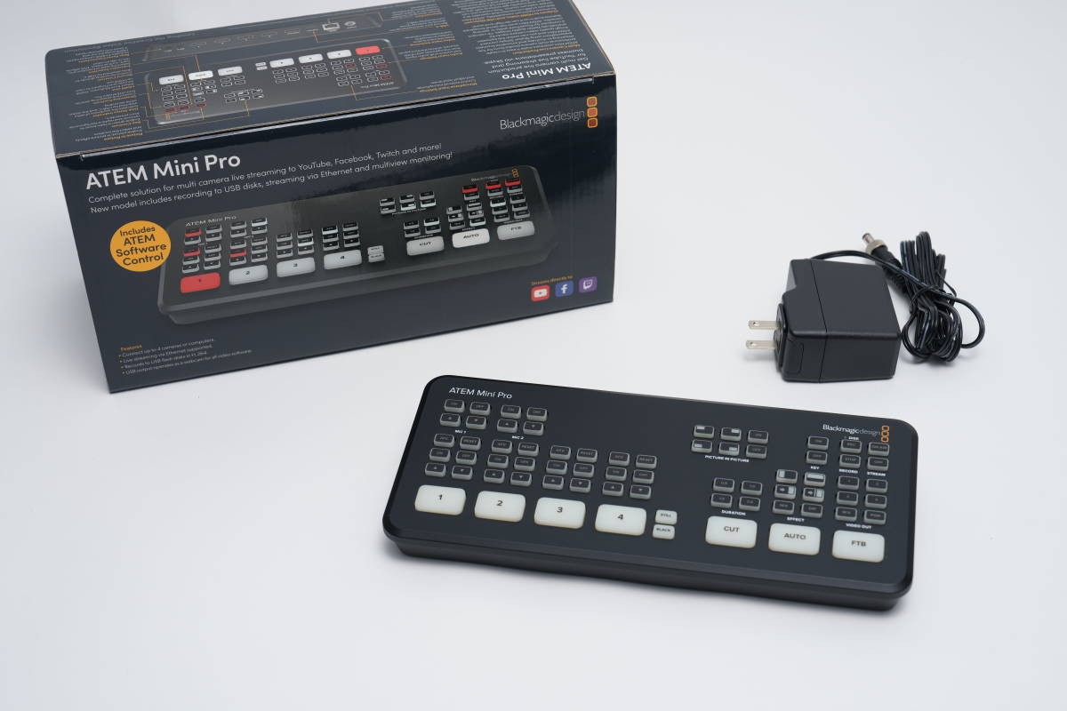 ATEM Mini Blackmagic Straps United be BlackmagicDesign ATEM Mini