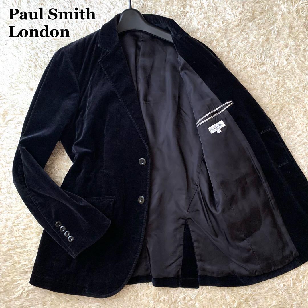 美品 ポールスミス ロンドン【大人の色気 ベロア サイズM】Paul Smith 