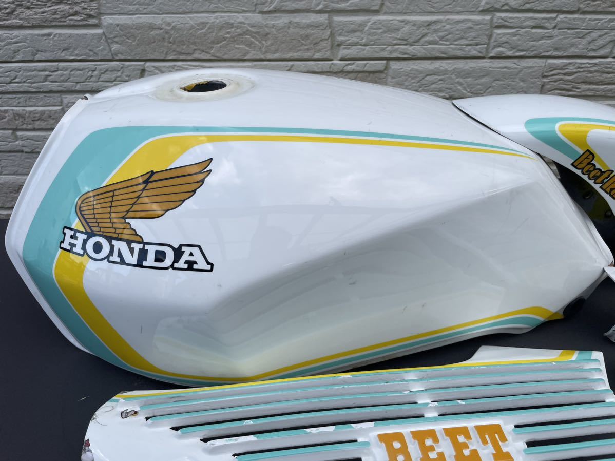 HONDA CBX400F用外装セット サイドカバー 純正タンク テールカウル