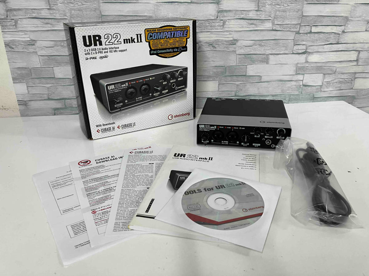 動作確認済】steinberg オーディオインターフェース UR22MKII 【公式通販】