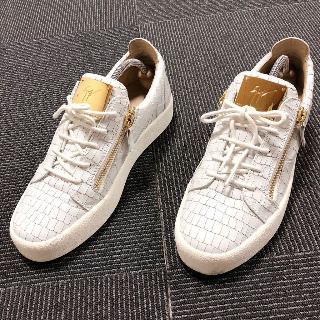 【送料無料，豊富な】 ジュゼッペザノッティ 基準内 Giuseppe Zanotti 靴 27cm クロコ型押し スニーカー カジュアルシューズ レザー 男性用 メンズ 伊製 42(ジュゼッペザノッティ)｜売買されたオークション情報、yahooの ジュゼッペザノッティ
