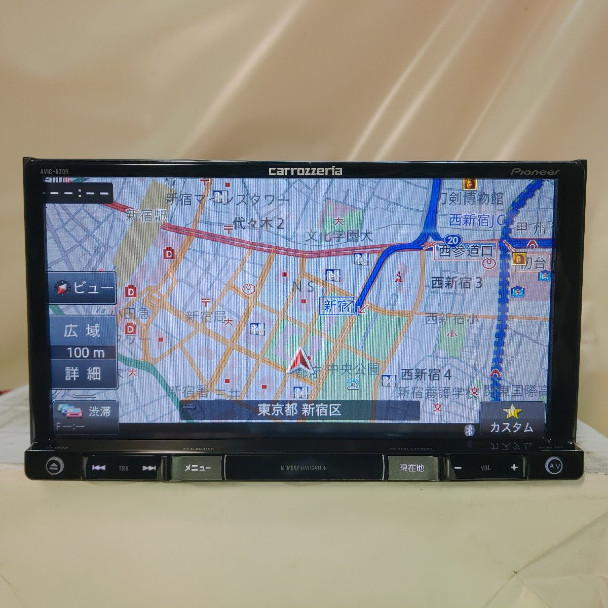 [15840] [パイオニア カロッツェリア 楽ナビ AVIC-RZ09] 地図データ2014年