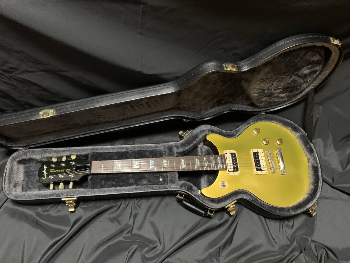Epiphone Tak Matsumoto Double Cutaway Gold Top Epiphone Matsumoto