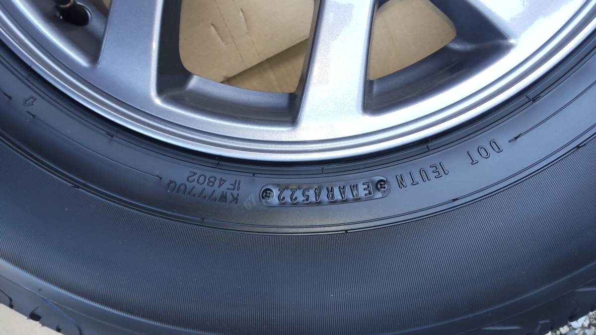 ジムニー 現行 新車外し 純正ホイール付きタイヤ4本セット