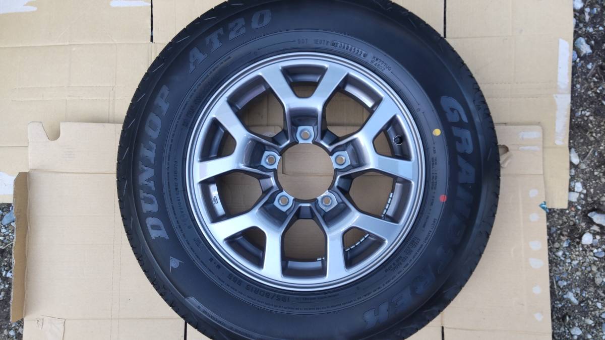 ジムニー 現行 新車外し 純正ホイール付きタイヤ4本セット