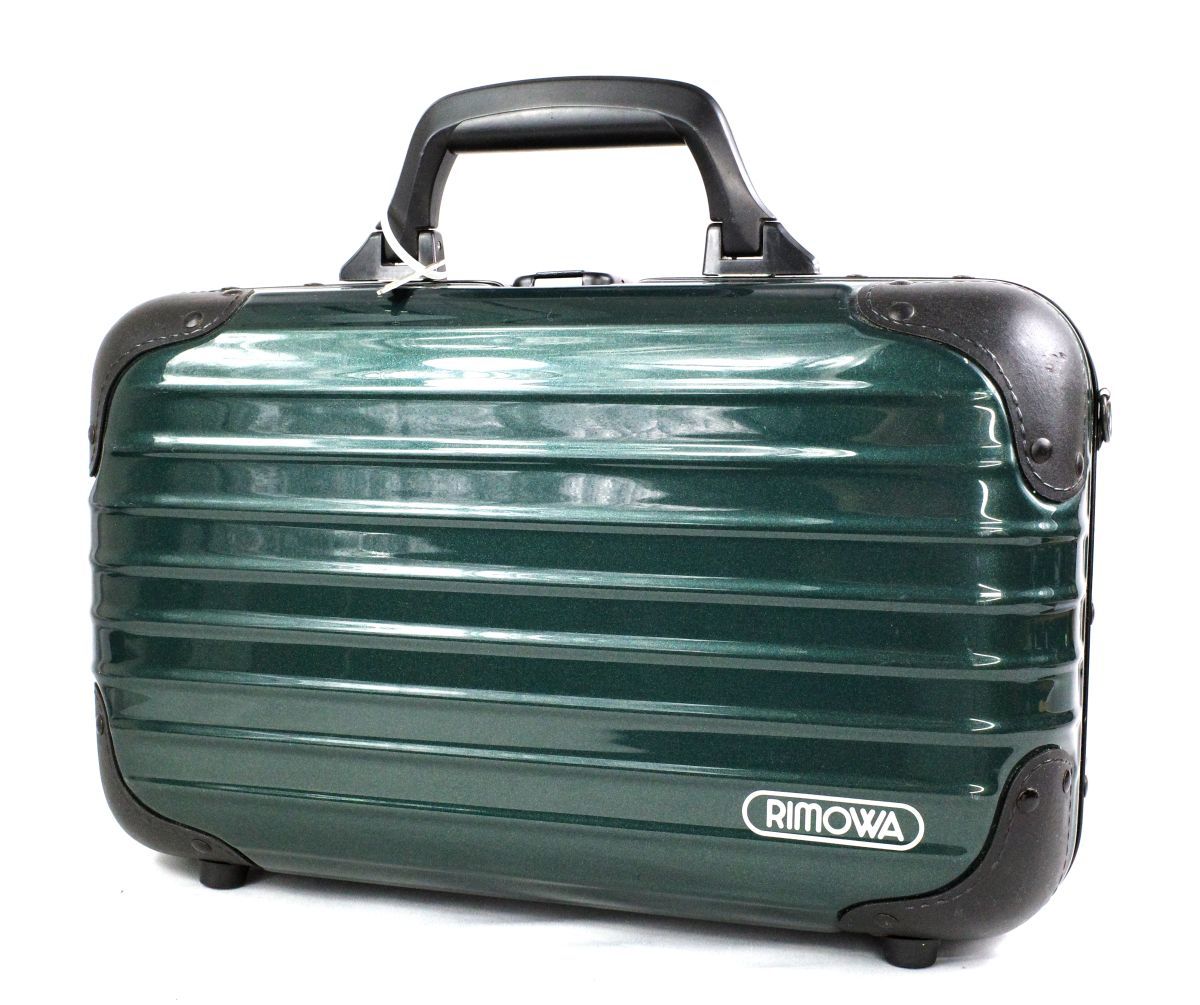 RIMOWA Samba Nova ビューティケース 18L グリーン 鍵付き RIMOWA・リモワ 835.16 絶版『Samba Nova』 ピッコロ（ダークグリーン