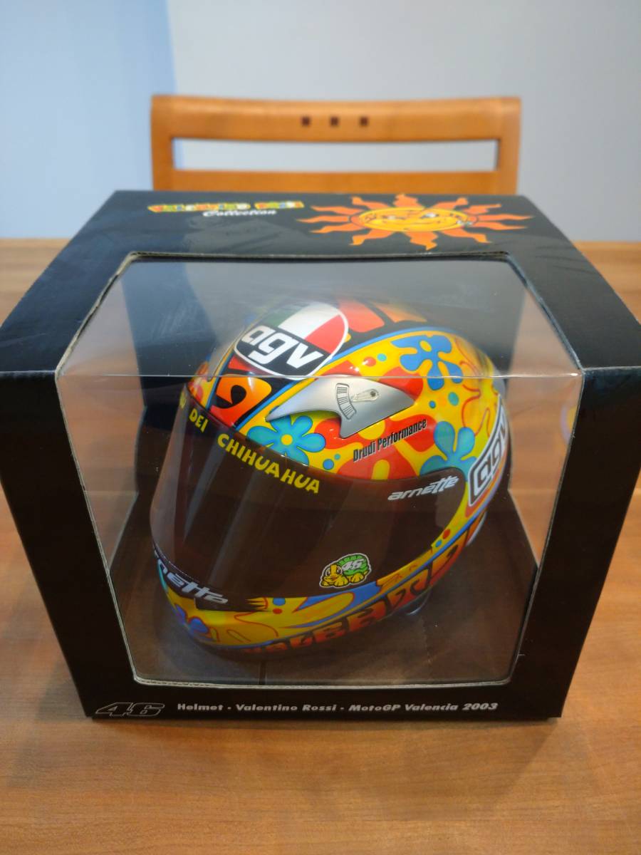 MINICHAMPS ミニチャンプス 1/2 HELMET VALENTINO ROSSI MOTO GP