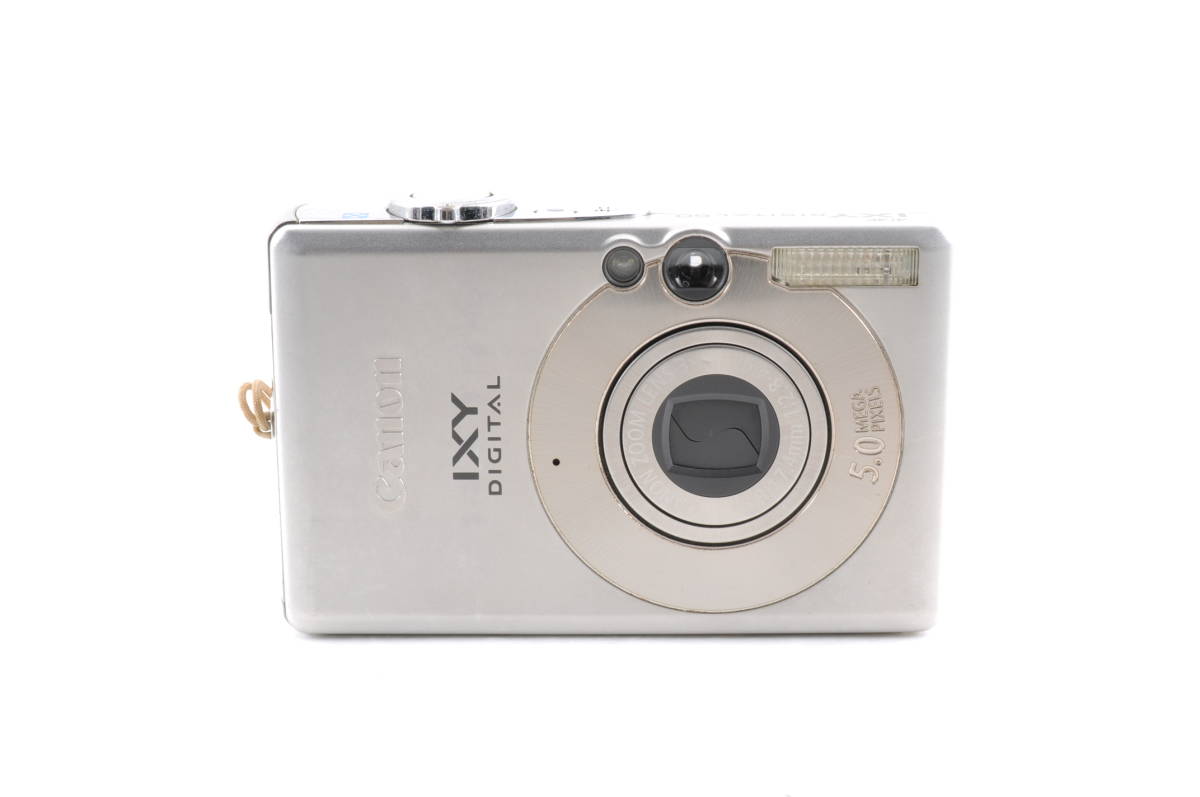 動作品 キャノン Canon IXY DIGITAL 60 イクシーデジタル シルバー