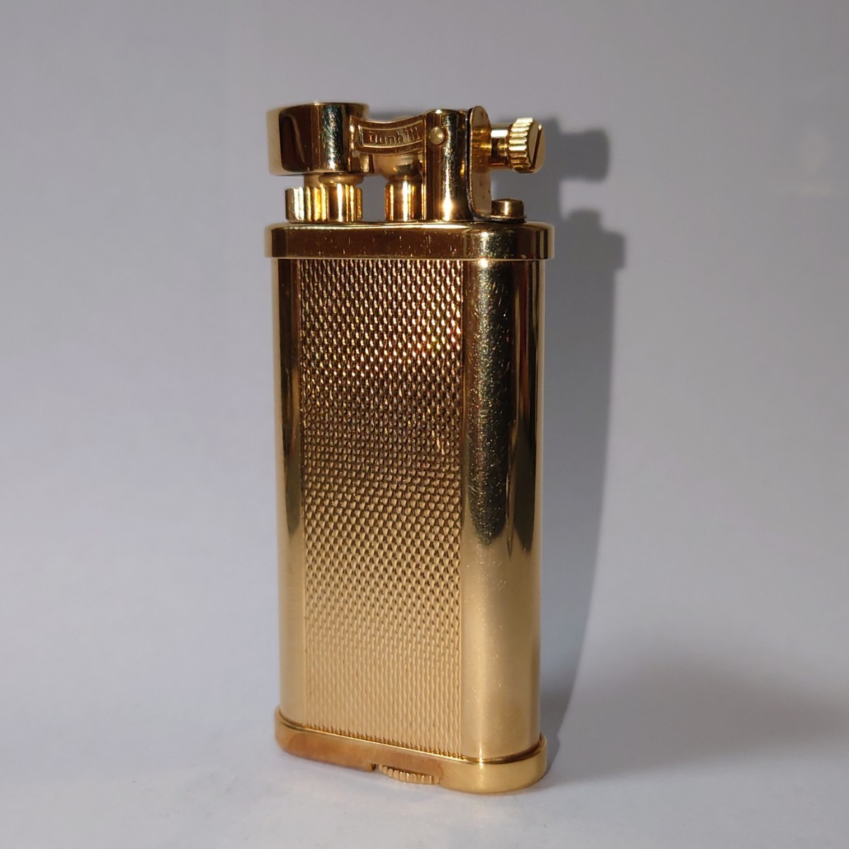 着火確認済 ダンヒル dunhill ユニーク ガスライター ダンヒル