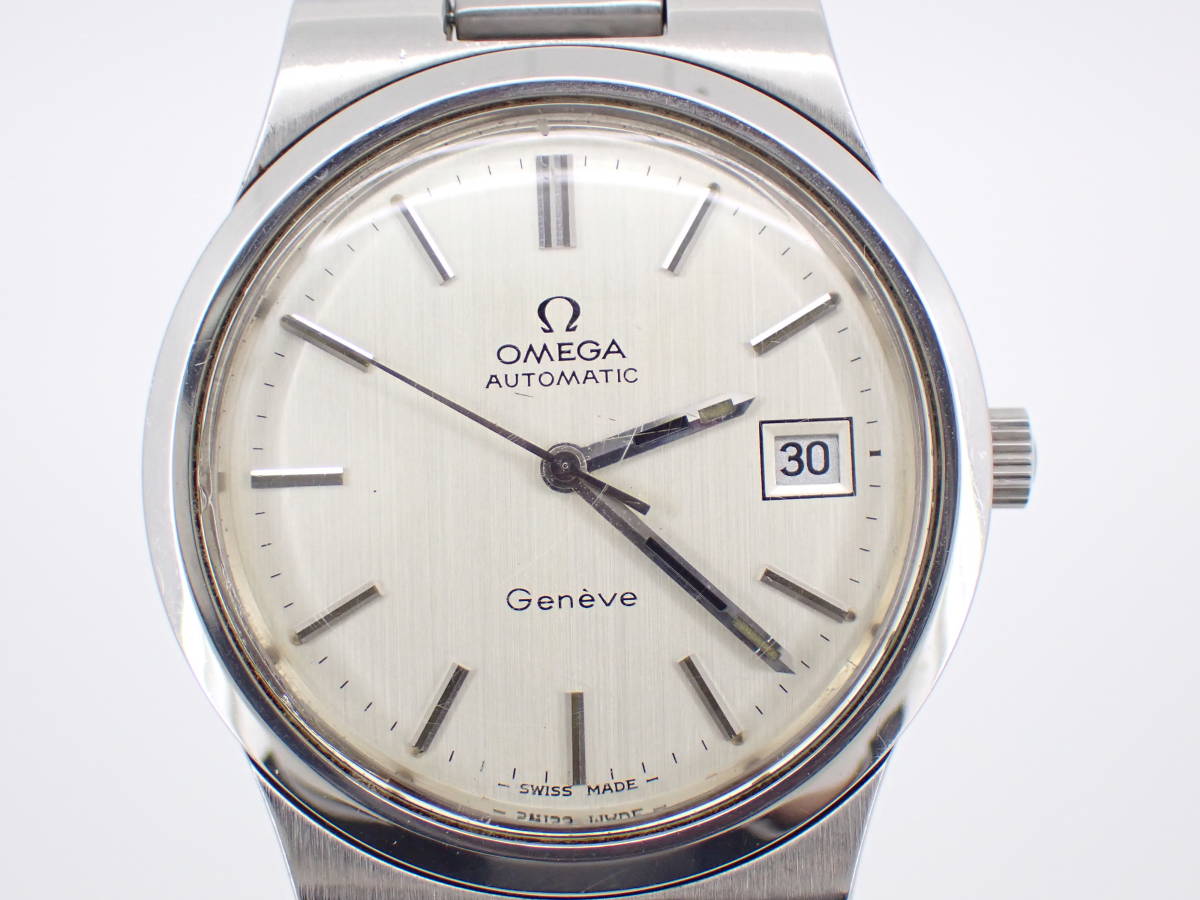 1円～ 6TA20420725 OMEGA オメガ GENEVE ジュネーブ デイト Ref