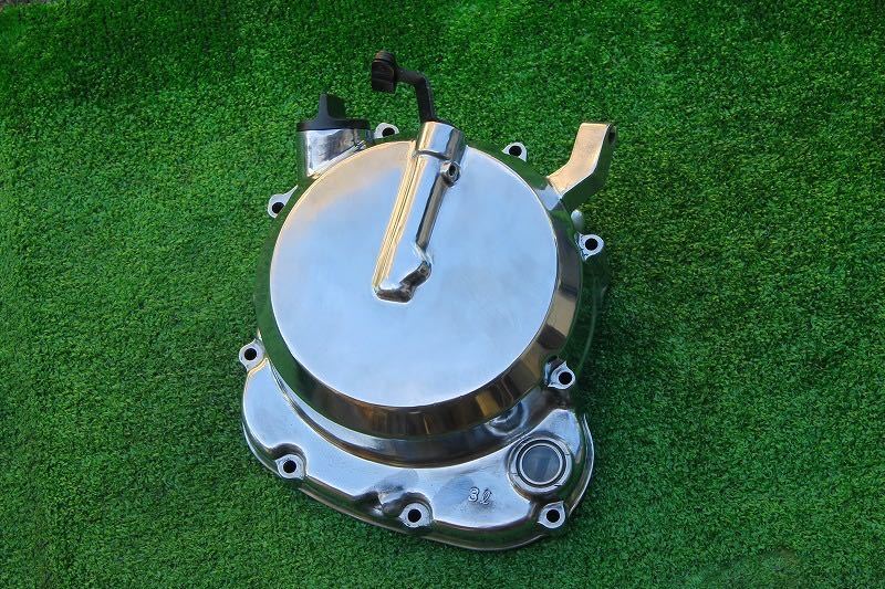 KAWASAKI GPZ400R エンジンカバー クラッチカバー ☆ZX400D FX400R used 121001