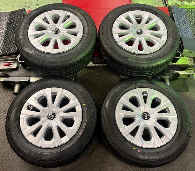 プリウス　50系　純正　2021年製造　15インチ　6.5J　+40　ダンロップ　エナセーブ　EC300+　195/65-15　195/65R15　91H