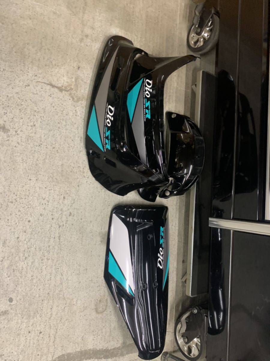 極上　希少　AF25 DIOSR ほぼ新車に近い　外装　フロントカウル　リアカウル　サイド　ヘッドライト　assy 