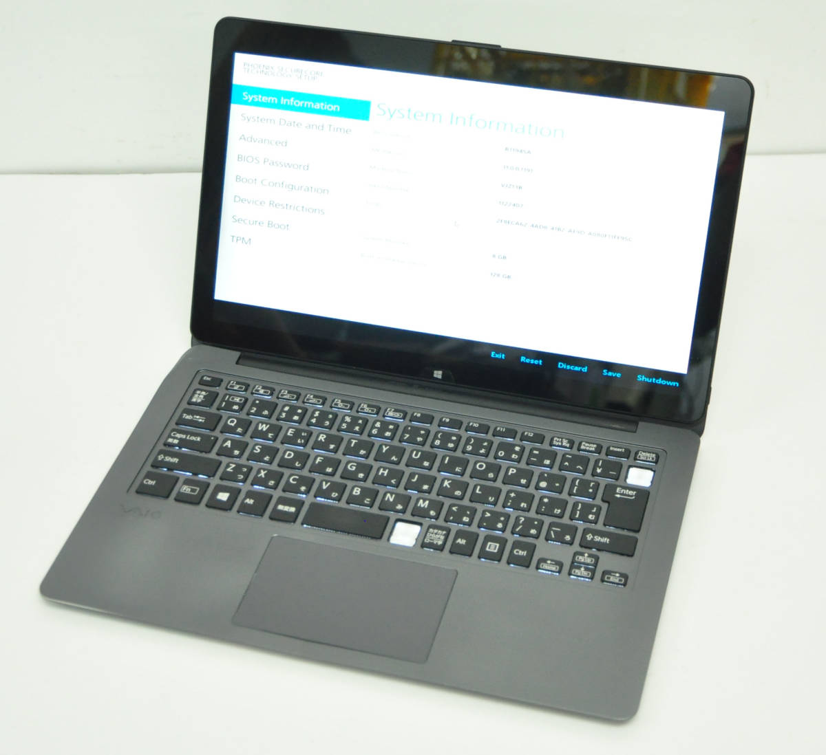 タッチパネル QV1 薄型軽量 １１世代 i7 カメラ メモリ16GB SSD ♪ VAIO Z VJZ13BA11N WQHD 2560x1440 タッチパネル ♪ Core i3-6157U