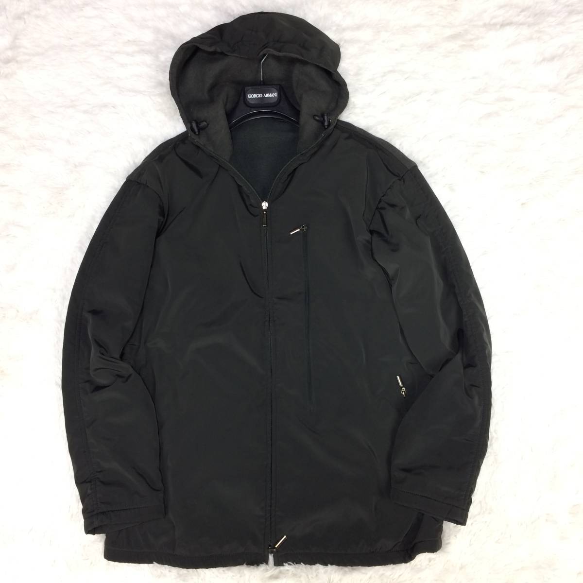 極美品/幾何学柄 ○EMPORIO ARMANI エンポリオアルマーニ 長袖 