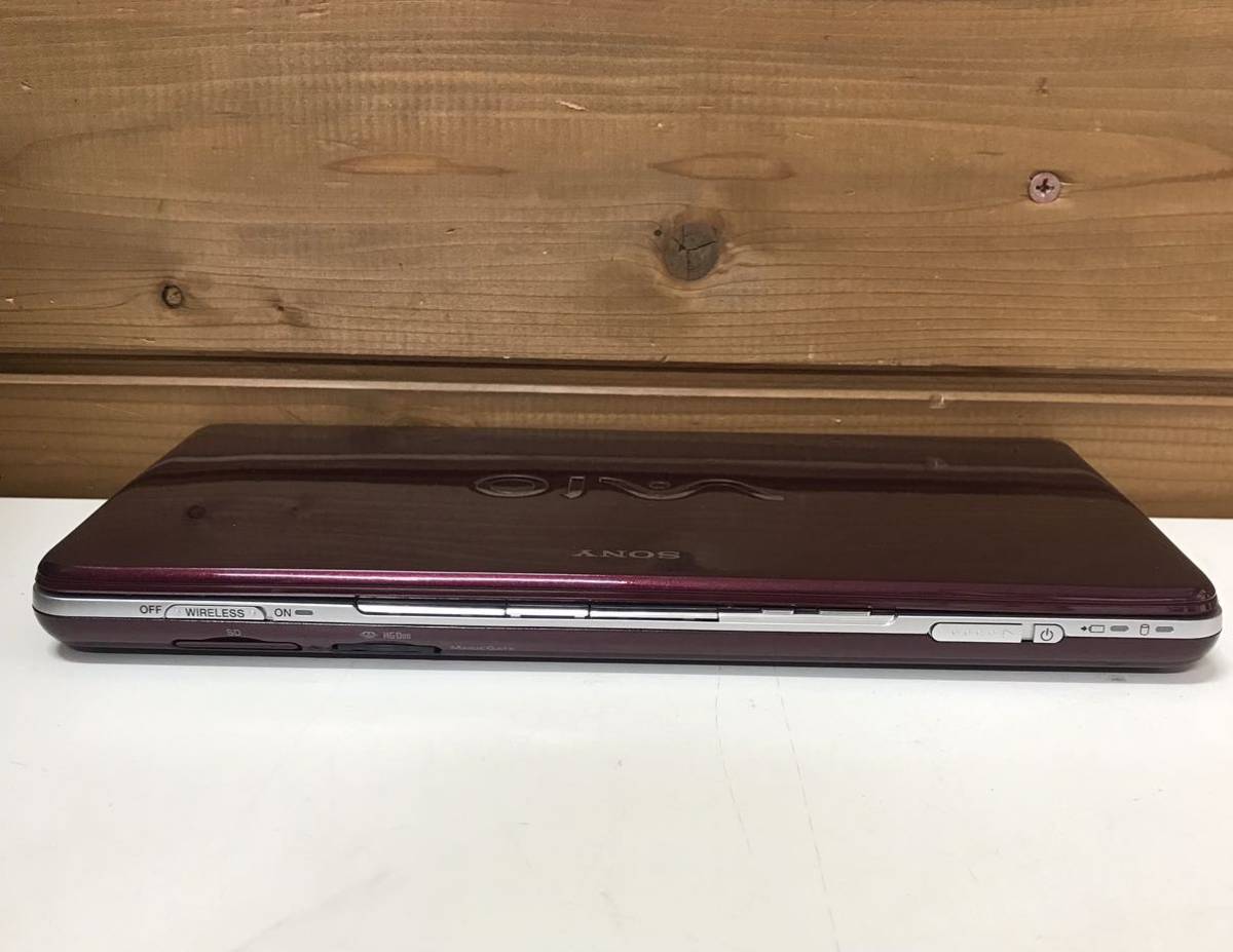 SONY VAIO VGN-P50/R type P ソニーノートパソコンWindowsXP 初期化 