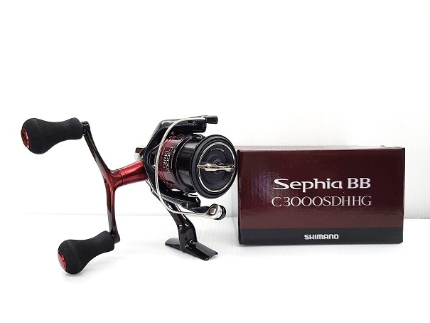 中古品】 シマノ SHIMANO スピニングリール 22 セフィア BB C3000SDHHG