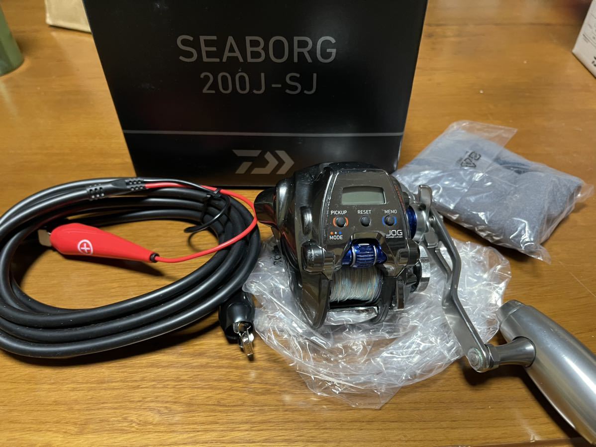 ダイワ(DAIWA) 電動リール 18 シーボー　SEABORG 200J-SJ (右ハンドル) (2018モデル)スロージギングに　ケーブル新品