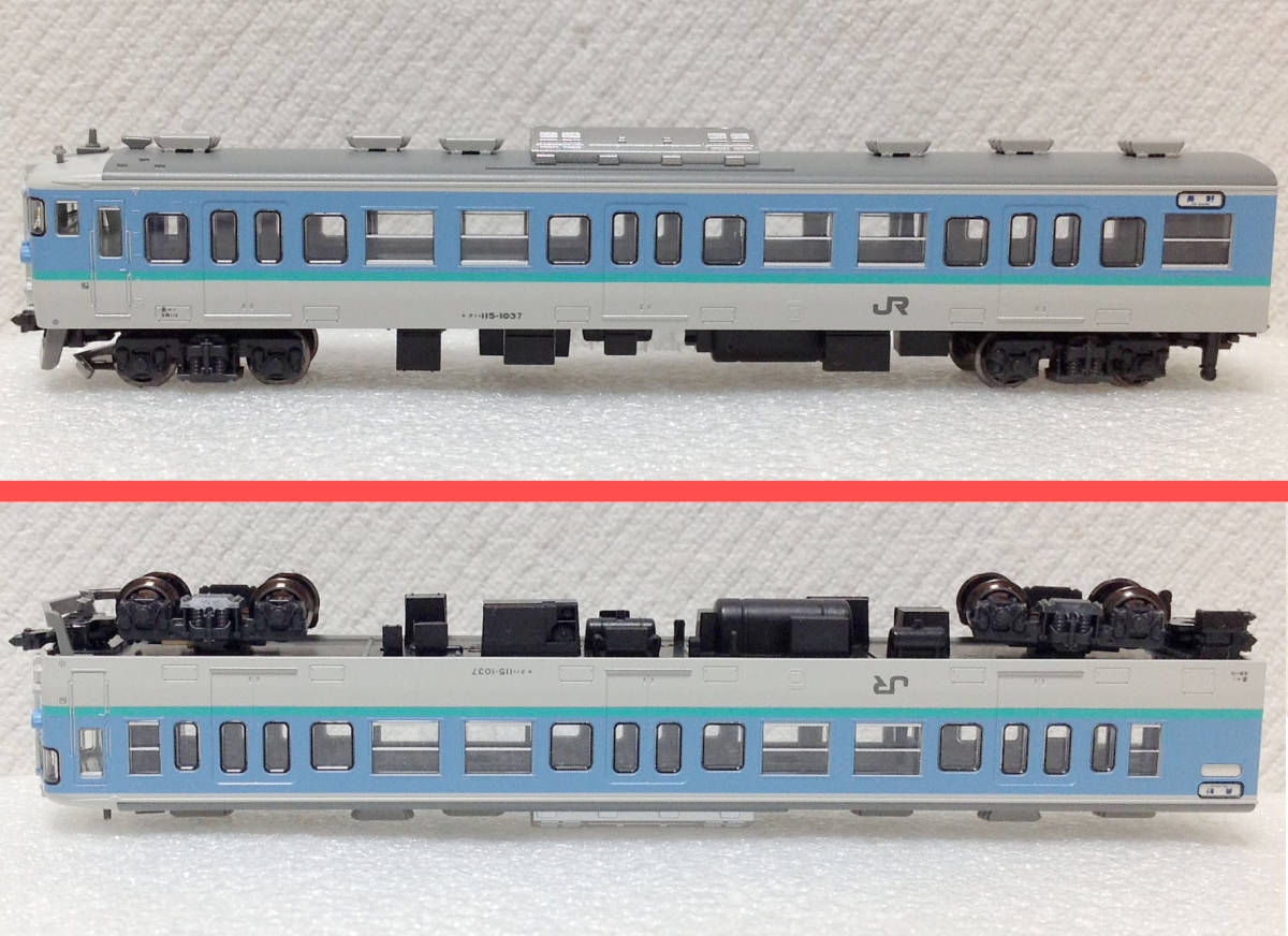 KATO | 115系 カトー 身延線色の115系2000番台 緩行線 クハ