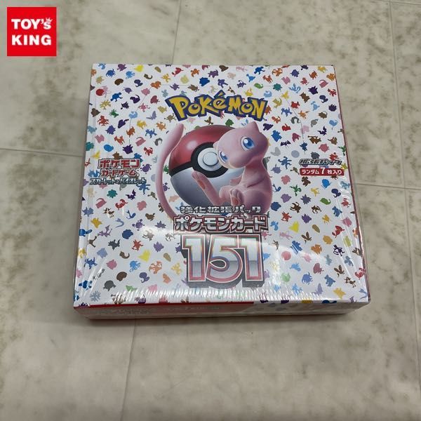 1円〜 未開封 ポケカ 強化拡張パック ポケモンカード151 1BOX/D