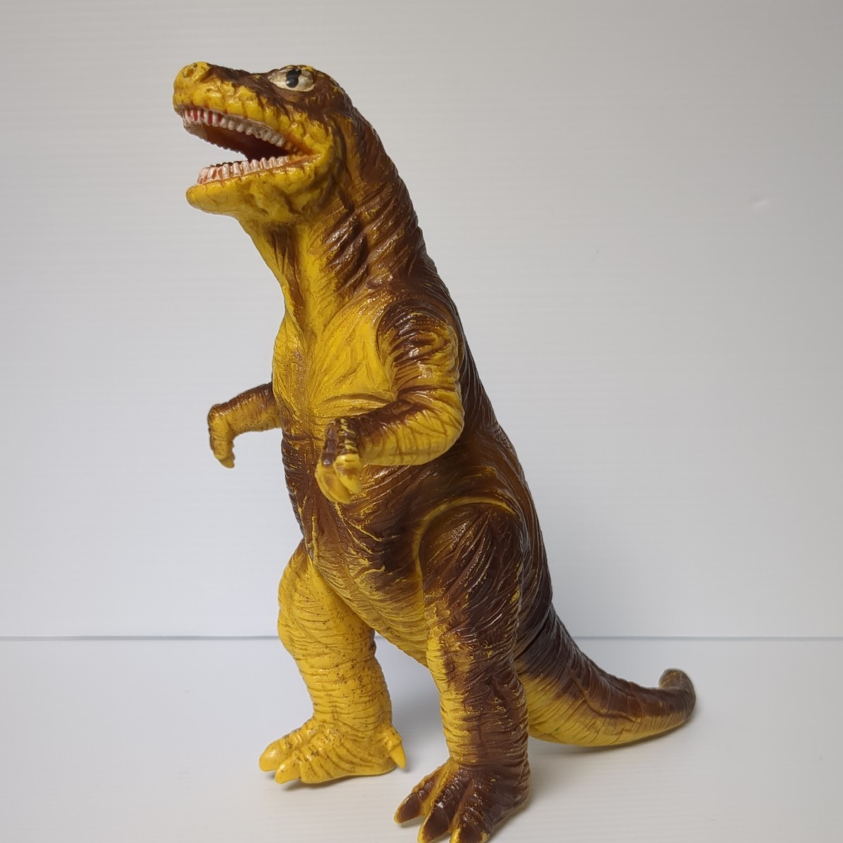 【当時物・希少】日東河田 ソフト怪獣シリーズ 肉食恐竜 チラノザウルス ソフビ 日東河田 肉食恐竜 チラノザウルス 最終値引き当時物・希少日東河田の