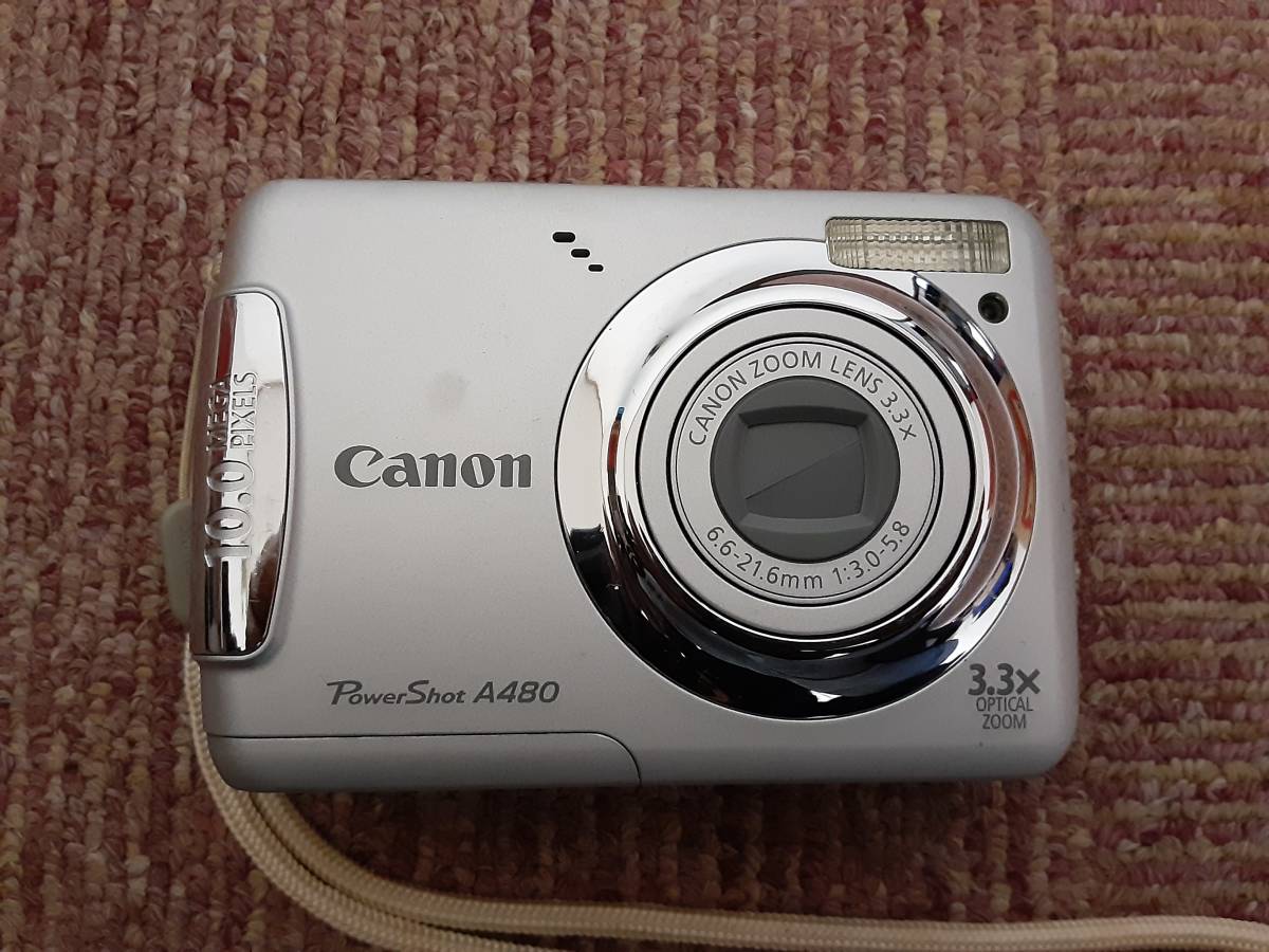 Canon PowerShot A480 PC1351 デジタルカメラ 通電確認済み 【公式通販】