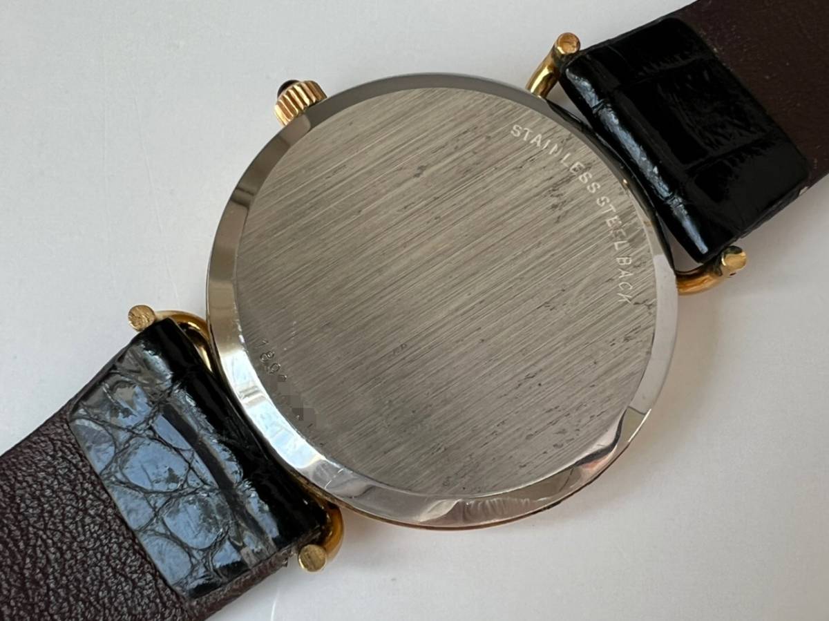 稼働品】LONGINES 717.4356 ゴールド文字盤 Yahoo!オークション