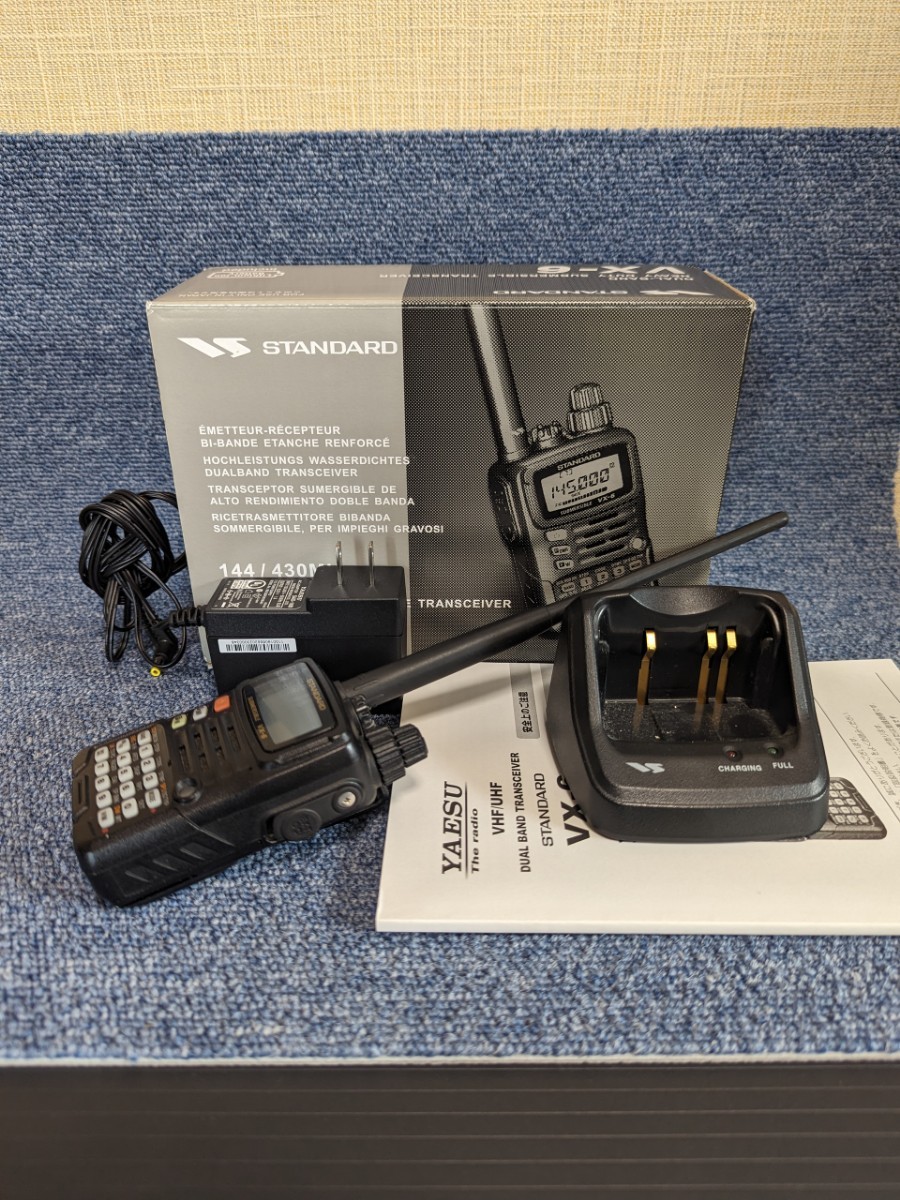 1円 YAESU 八重洲無線 STANDARD VX-6 トランシーバー 通電確認済み