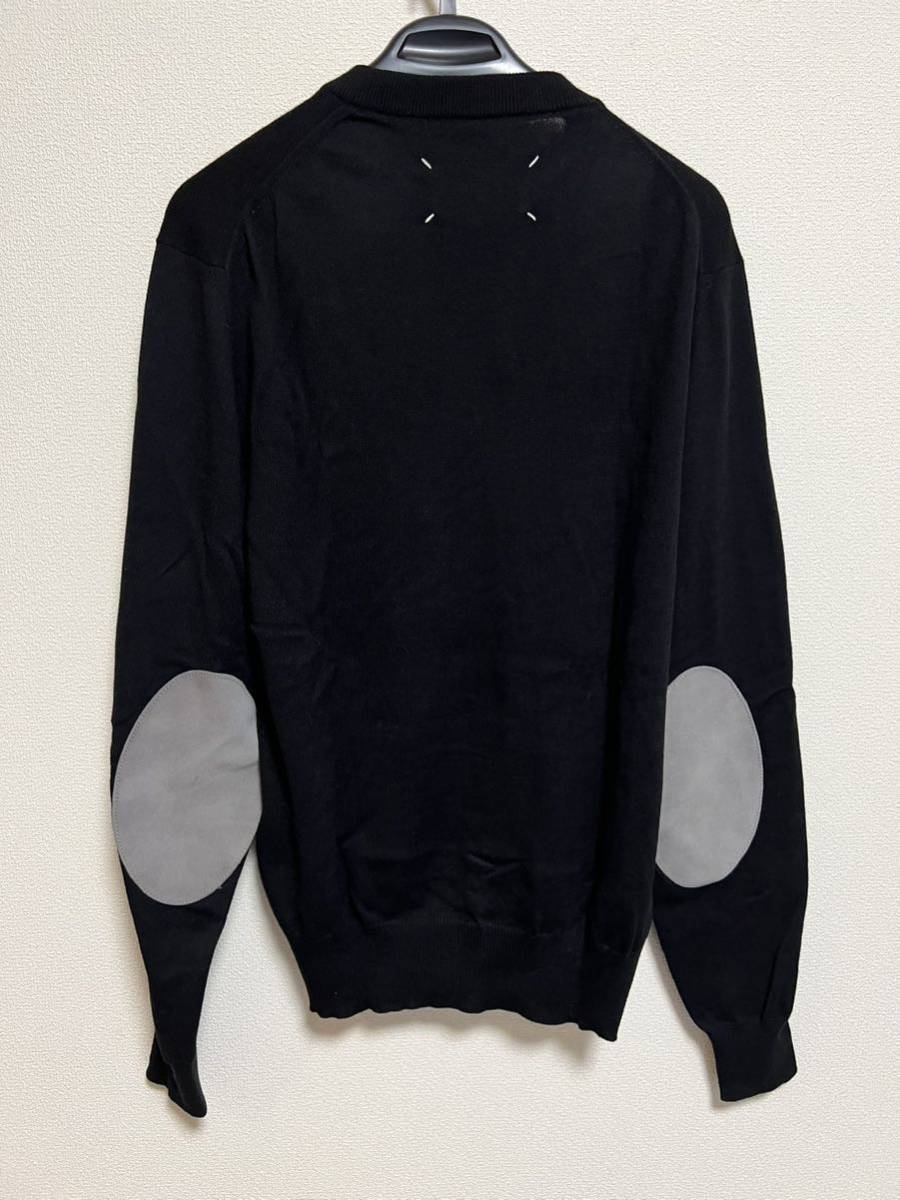 エルボーパッチ Maison Margiela ネイビー 0 肘パッチ付き メゾン