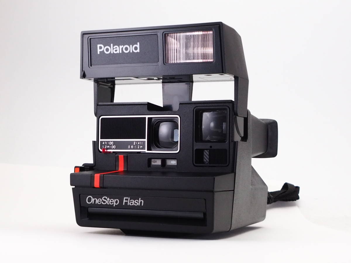 ポラロイド OneStep Polaroid Flash 動作未確認 ケース付 One