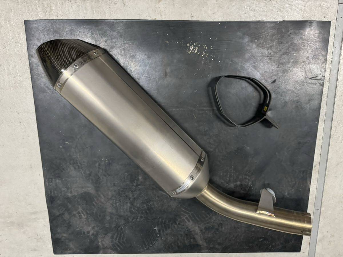 AKRAPOVIC VFR800X(RC80)スリップオンマフラー チタン アクラポビッチ
