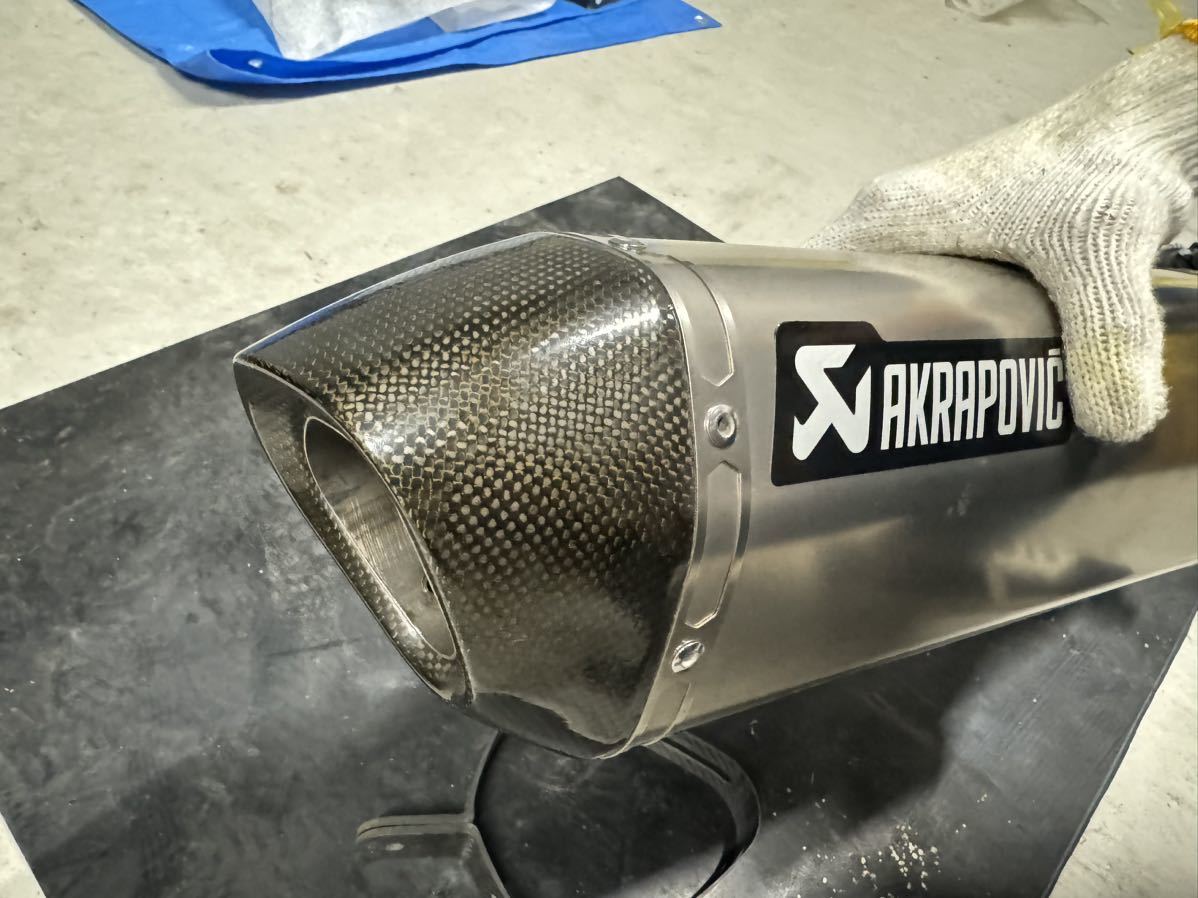 AKRAPOVIC VFR800X(RC80)スリップオンマフラー チタン アクラポビッチ