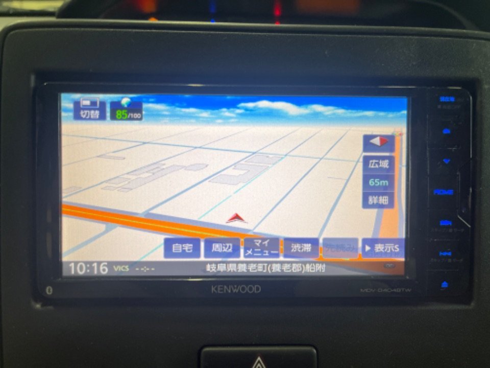 ☆ KenwoodカーナビMDV-D404BTW ☆ナビ地図データ2016年 ケンウッド