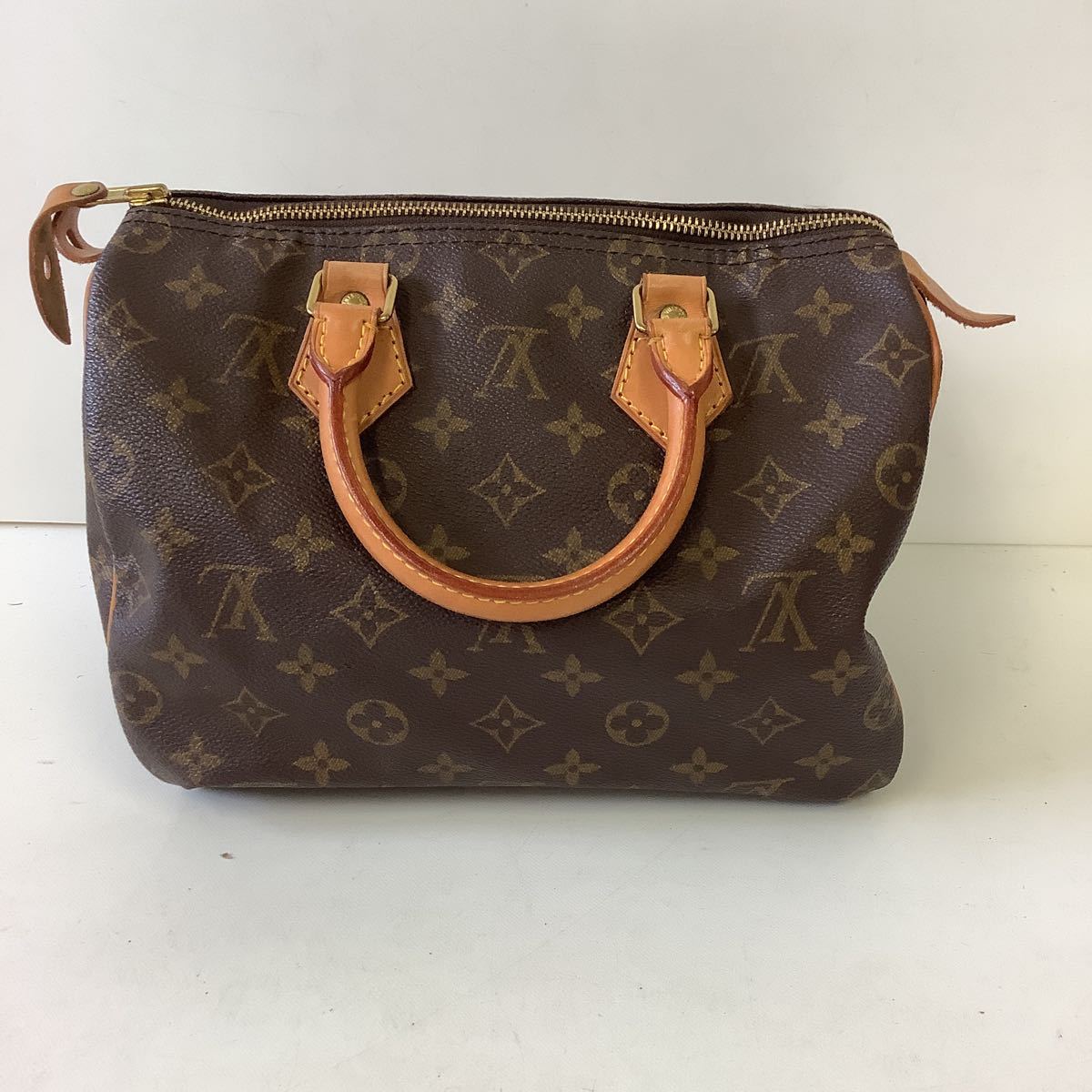 【埼玉発】KA073-A6T60 LOUIS VUITTON ルイヴィトン ハンドバッグ スピーディVI0962 横約25cm×高さ約19cm×底約15cm