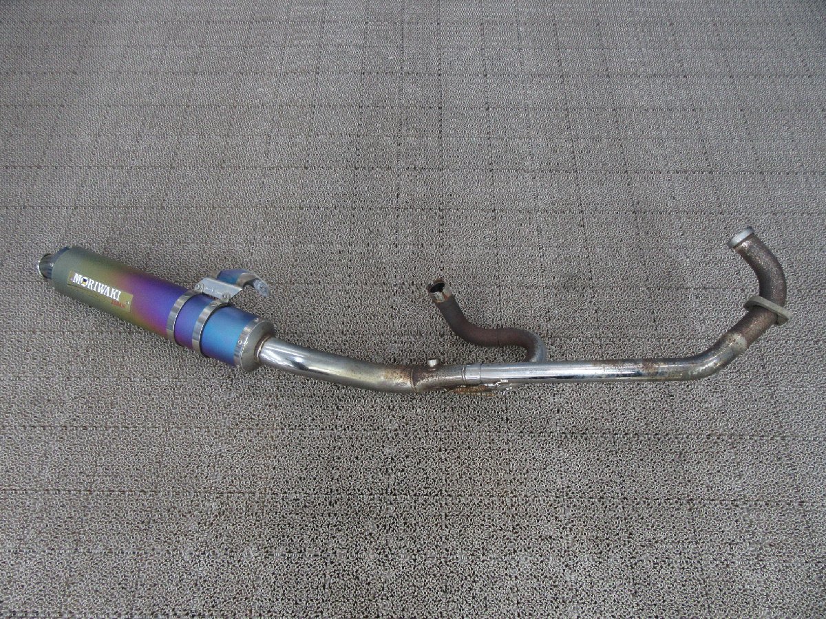 ☆【ジャンク品】SR400 1JR 純正 サイレンサー マフラー 品番：3GW