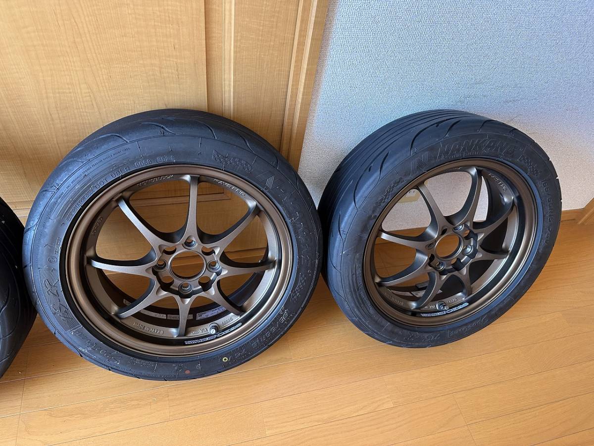 RAYS ボルクレーシング VR CE28N 15インチ 5.5J +45 PCD100 4本 