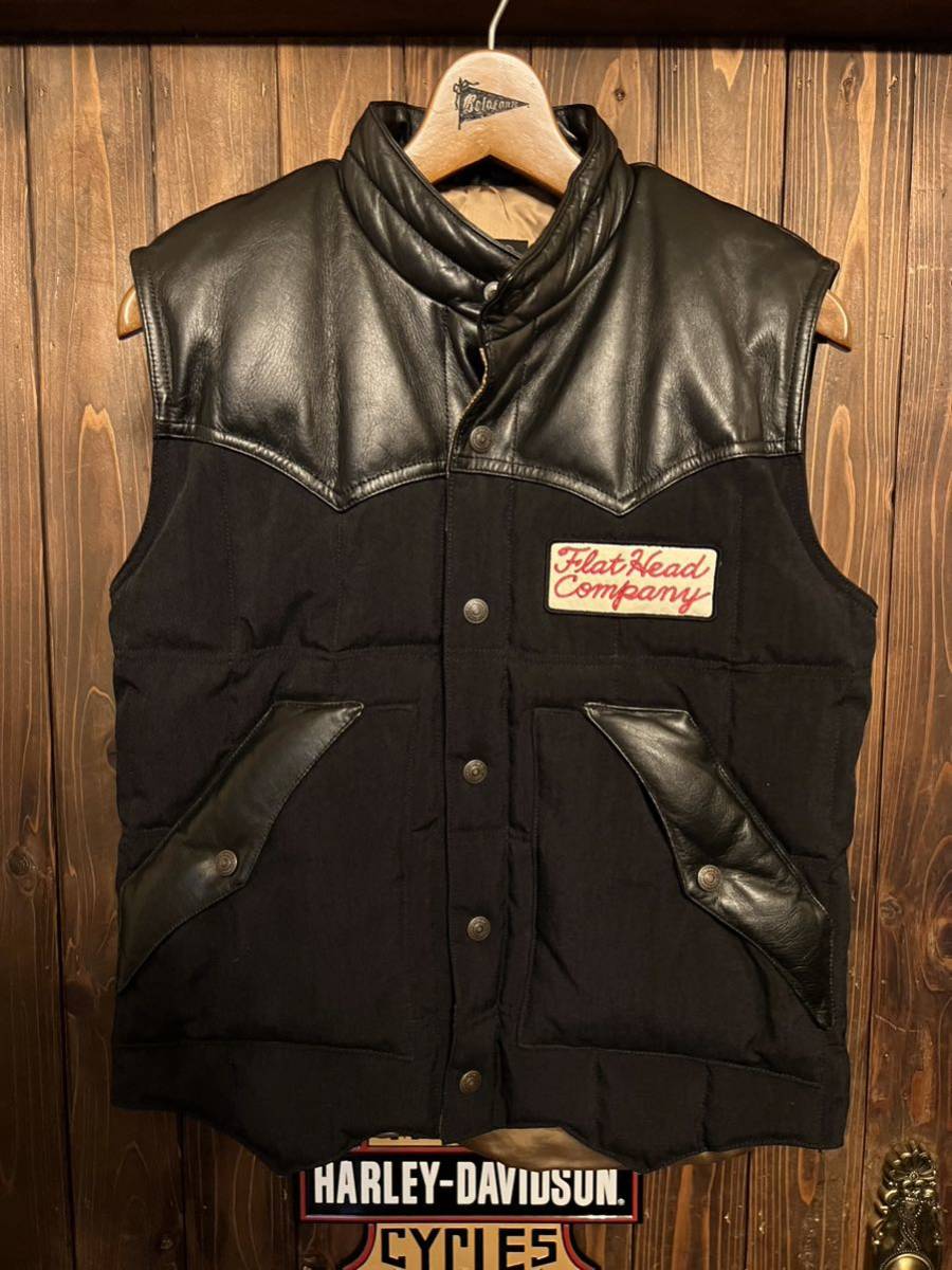 FLATHEAD DWV－08 DOWNVEST フラットヘッド