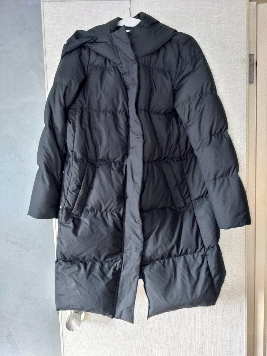 無印良品 ロングダウンコート 撥水 レディース Mサイズ 美品 ブラック 