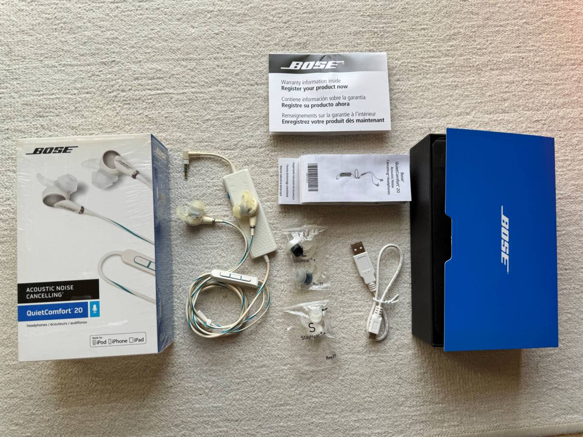 BOSE QuietComfort 20ノイズキャンセリングイヤホン 【公式通販】