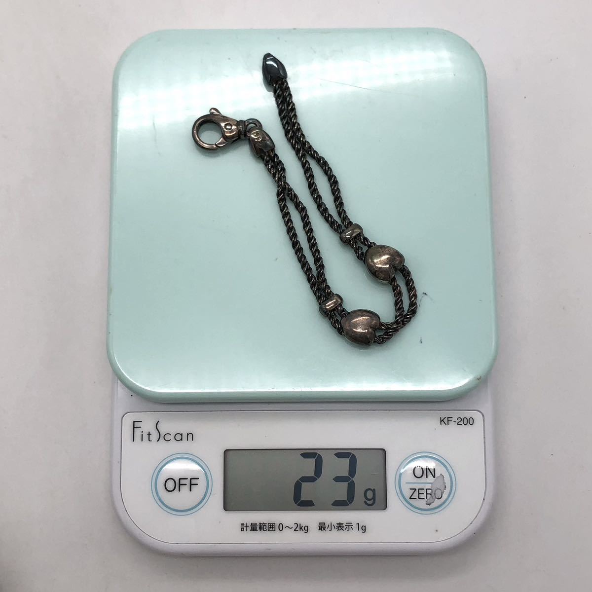 Tiffany&Co. ティファニー ダブルロープチェーンブレスレット TIFFANY&Co. ティファニー ブレスレット ダブルロープ チェーン