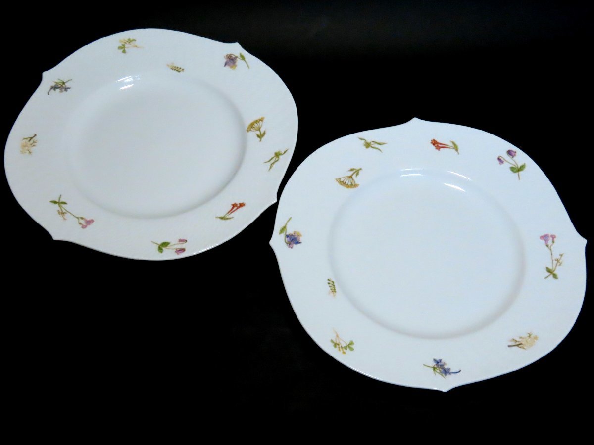 大倉陶園 OKURA 金彩 シダ文 皿 プレート ペア 2枚セット 21cm - メルカリ