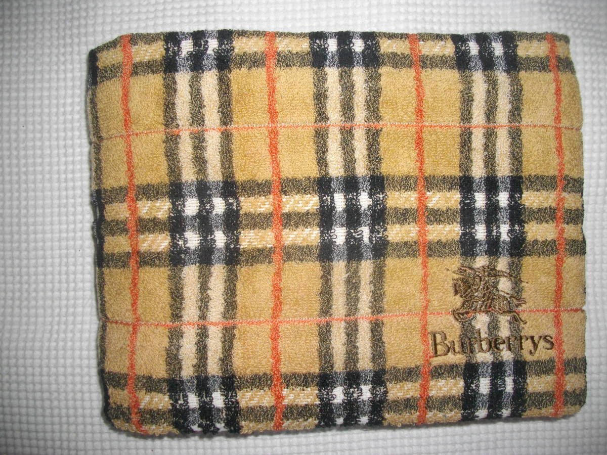 BURBERRYバーバリー バスタオルフェイスタオルセット 刺繍ロゴ 素敵