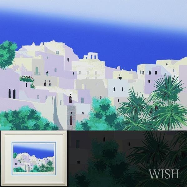 希少 額装 サルボ SALVO 風景画 シルクスクリーン（真作】【WISH