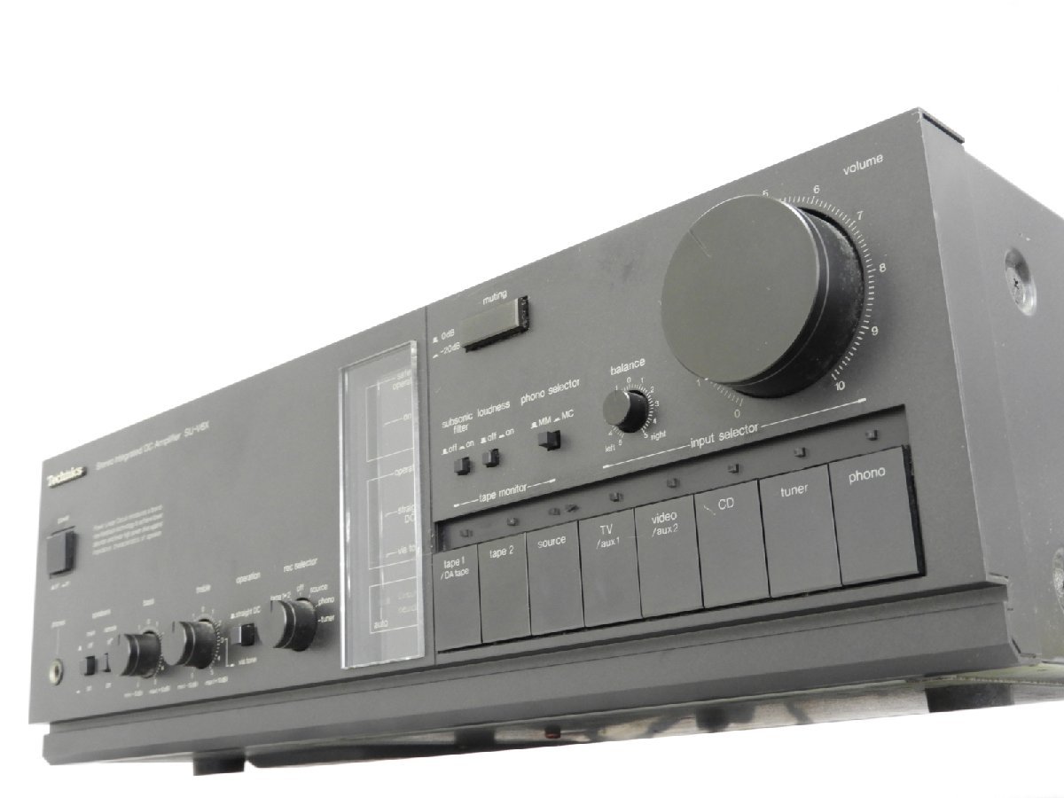 ☆ Technics テクニクス SU-V6X DCプリメインアンプ ☆中古