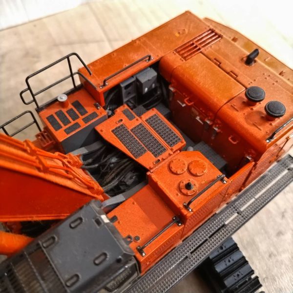 E605-J021162-1 HITACHI 日立 ZX870 LCH-3 1/50スケール 油圧ショベル