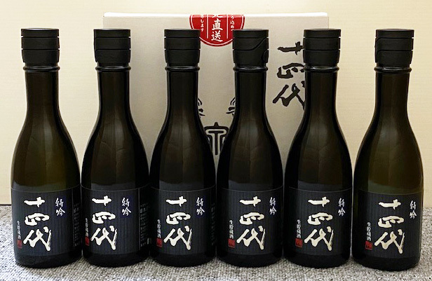 十四代 純米大吟醸 特吟 300ml (6本入り) (2023.07) 箱付き