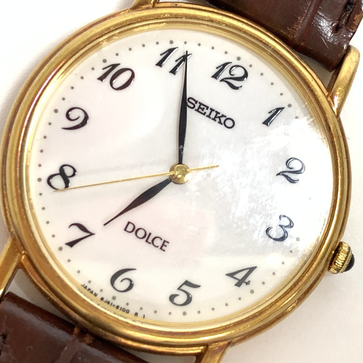 け*ん様 メンズ　レディース腕時計 まとめ売り f001 Z4 SEIKO DOLCE 8J41-6060 金無垢 セイコー ドルチェ 18KT 革