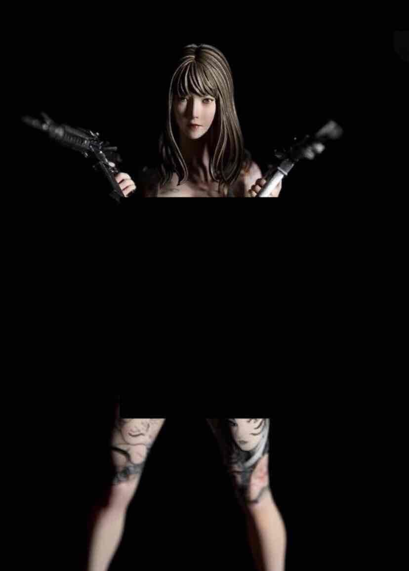 アクションフィギュア　マフィアの女　セクシーガール　ガレージキット　未塗装　未組み立て　レジンキット　1/6スケール 12インチ